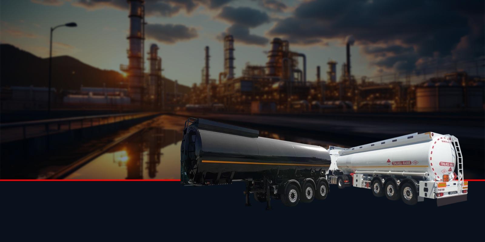 FUEL OIL & ASPHALT TANKER SEMI-TRAILER