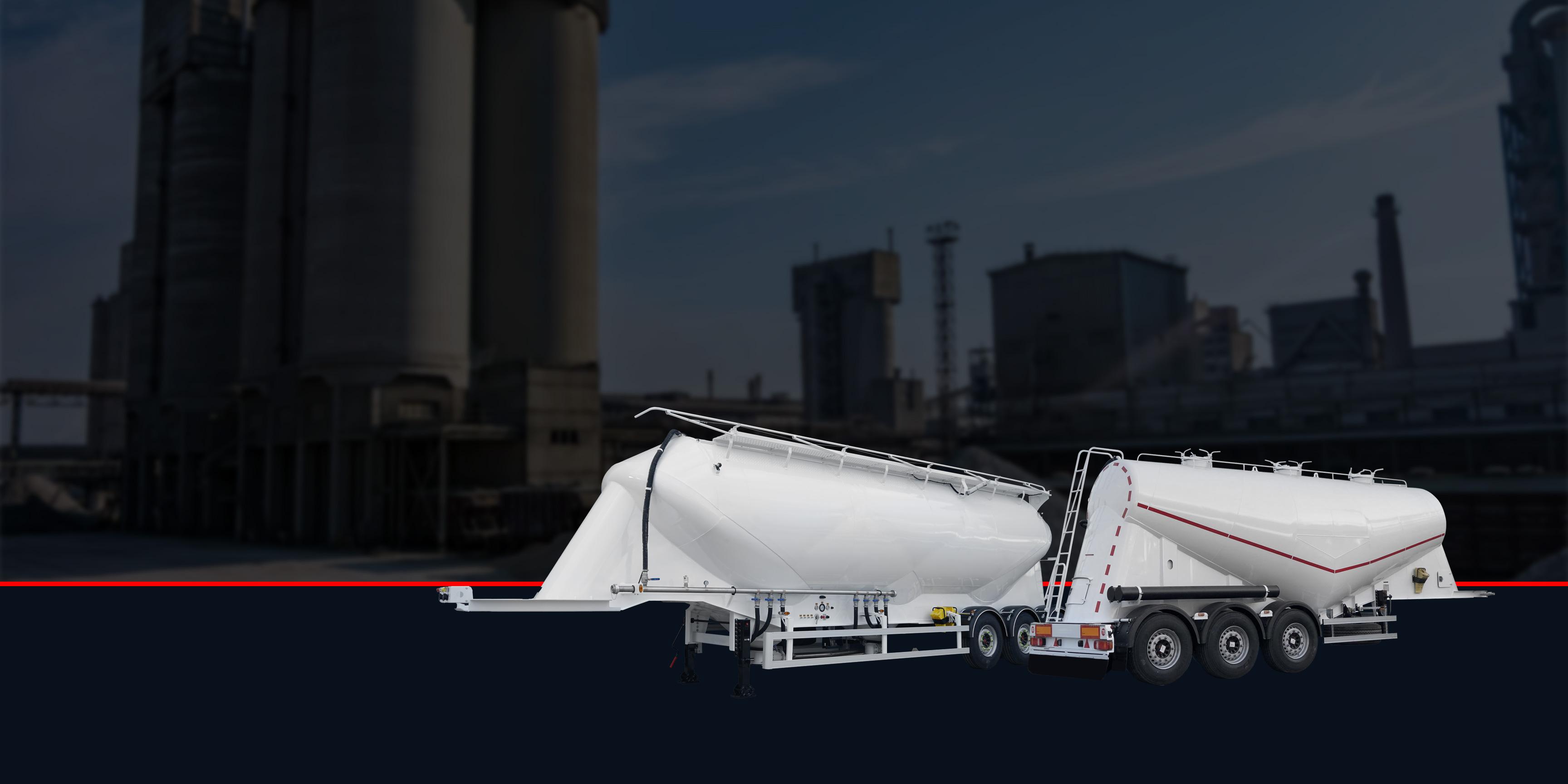 V-TYPE & MILLENNIUM BULK CEMENT SEMI-TRAILER